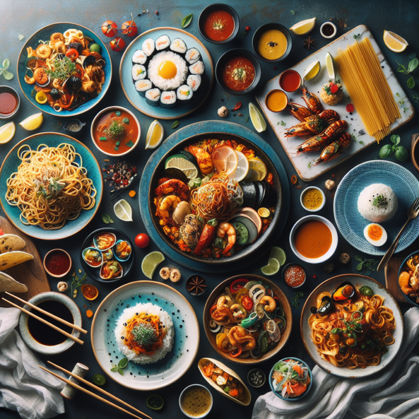 Madplaner med smag af verden: Globale retter til ugens måltider